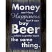 Money Beer B Poster Print by Lauren Gibbons (11 x 14)