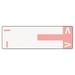 Smead AlphaZ Color-Coded First Letter Combo Alpha Labels I/V 1.16 x 3.63 Pink/White 5/Sheet 20 Sheets/Pack (67160)