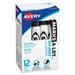 Avery Marks A Lot Dry Erase Markers Desk-Style 12 Black Markers