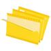 Pendaflex PFX415315YEL Reinforced Hanging Folders 25 / Box Yellow