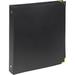 Samsill SAM81080 Classic Vinyl Business Card Binder 1 Each Black