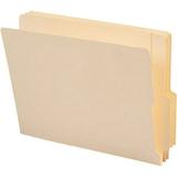 Smead End Tab File Folders with Shelf-Master Reinforced Tab Letter - 8 1/2 x 11 Sheet Size - 3/4 Expansion - 1/3 Tab Cut - End Tab Location - Bottom Tab Position - 11 pt. Folder Thickness - Manila