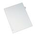 Avery Individual Legal Dividers Allstate(R) Style Letter Size Side Tab #95 (82293) 25 x Divider(s) - Side Tab(s) - 95 - 1 Tab(s)/Set - 8.5 Divider Width x 11 Divider Length - Legal - Paper Di