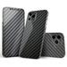 Design Skinz Textured Black Carbon Fiber Full Body Skin Decal Wrap Kit Compatible with Apple iPhone 11 Pro Max (Screen Trim & Back Skin)