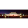 The Gate of Heavenly Peace (Tiananmen) at night in Beijing in Hebei Province People s Republic of China Poster Print (27 x 9)