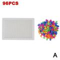 Children Kids Puzzle Peg Board With 96/296 Pcs Pegs Educational Toys Set For Kids Gift G2B4