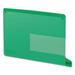 Smead Colored Poly Out Guides with Pockets 1/3-Cut End Tab Out 8.5 x 11 Green 25/Box