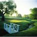 Footbridge in a golf course Inverness Golf Course Palatine Cook County Illinois USA Poster Print (12 x 12)