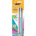BIC 4 Color Fashion Ball Pen Medium Point (1 mm) Assorted 2 Count