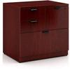 Boss Office Products Mahogany Combo Lateral File