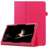 EpicGadget Case for Microsoft Surface Pro 7/ Surface Pro 7 Plus/ Surface Pro 6/ Surface Pro 5/ Surface Pro 4/ Surface Pro 3 Tablets Case Lightweight Slim PU Leather Stand Folio Cover (Pink)