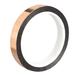 Uxcell Metalized Polyester Film Tape Adhesive Mirror Decor Tape 50mx18mm Rose Gold Tone