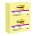 Post-it Super Sticky Notes Canary Yellow 3 in. x 5 in. 90 Sheets 12 Pads