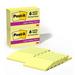 Post-it Super Sticky Notes Canary Yellow 3 in. x 5 in. 90 Sheets 12 Pads