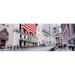 Group of people walking in a street Wall Street Manhattan New York City New York State USA Poster Print (36 x 12)