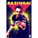 Big Bang Theory - Sheldon Cooper Bazinga Laminated Poster Print (24 x 36)