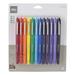 Office DepotÂ® Brand Felt-Tip Porous Pens Medium Point 1.0 mm Assorted Barrel Colors Assorted Ink Colors Pack Of 12 Pens