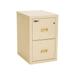 FireKing Insulated Turtle File Cabinet 17.7 x 22.1 x 27.8 - 2 x Drawer(s) for File - Letter Legal - Fire Resistant - Parchment - Powder Coated - Steel