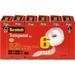 Scotch MMM600K6 Transparent Tape - 3/4 W 6 / Pack Clear