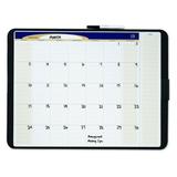 Quartet Designer Tack & Write Monthly Calendar 23 x 17 1-month Grid