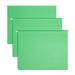 Smead Hanging File Folder with Tab 1/5-Cut Adjustable Tab Letter Size Green 25 per Box (64061)