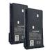 KNB-15A Battery for Kenwood TK-260G TK-360G TK-272G TK-372G TK-2100 - 2 Pack