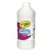 Crayola Artista II Washable Tempera Paint White Quart