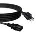 PwrON Compatible 6ft/1.8m UL Listed AC Power Cord Cable Plug Replacement for FLATRON M2762D PM M2762D-PC M2762D-PZ LCD HD TV
