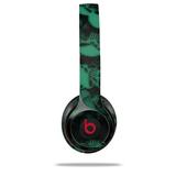 Skin Decal Wrap for Beats Solo 2 and Solo 3 Wireless Headphones Skulls Confetti Seafoam Green (BEATS NOT INCLUDED) by WraptorSkinz