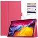 iPad Pro 11 Case EpicGadget Lightweight Folding Folio PU Leather Stand Auto Wake/Sleep Cover for Apple iPad Pro 11 Inch 3rd Generation 2021 / 2nd Gen 2020 / 1st Gen 2018 (Pink)