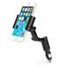 Car Mount Charging Socket Holder USB Port Dock Cradle Multi-Angle Rotation Black Compatible With Alcatel Onyx - LG V50 ThinQ 5G G8 ThinQ - Motorola Moto G7 Power Play - Nokia 3.1 Plus