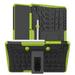 Dteck Case For Samsung Galaxy Tab S6 Lite 2020 Model SM-P610 P615 Light Weight Dual Layer Rugged Shockproof Hard Protective Case With Back Kickstand Green