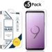 5x Freedomtech Samsung Galaxy S9 Plus Screen Protector Glass Film Full Cover 3D Curved Case Friendly Screen Protector Tempered Glass for Samsung Galaxy S9 Plus Clear