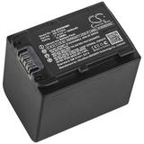 Battery for Sony FDR-AX33 FDR-AX40 FDR-AX45 FDR-AX53 HDR-PJ675 NP-FV50A 1600mAh