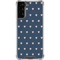 Skinit Hearts Blue and Pink Hearts Galaxy S22 Plus Clear Case