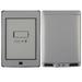 Skinomi Brushed Aluminum e-Reader Cover+Screen Protector for Amazon Kindle Touch