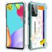 TalkingCase Slim Case Cover Compatible for Samsung Galaxy A53 5G Glass Screen Protector Incl City Boarding Pass Print Thin Flexible Soft USA