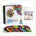 ATARAXIA ART 3D Pen Filament Refills 24 Colors each 33 feet total 782 feet 3DPen filament with Stencils book Reusable Colorful 40 Pattern printing paper with clear PVC pad & 2 finger protectors