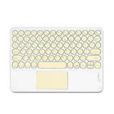 Christmas Savings Clearance! Cbcbtwo Bluetooth Wireless Keyboard 78-Keys Lightweight Ultra Slim Keyboard with Touchpad Office School Supplies for Computer Desktop PC Laptop Tablet