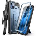 SupCase Unicorn Beetle Pro - Protective case for cell phone - rugged - polycarbonate thermoplastic polyurethane (TPU) - metallic blue - for Apple iPhone 14