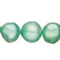 Aloe Green Freshwater Cultured Pearls Natural Keshi Pearls B+ Graded 11x6mm (Approx.) 15.5Inch Strings/36Pearls