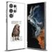 TalkingCase Slim Phone Case Compatible for Samsung Galaxy S22 Ultra 5G Meme Monkey Shut Up Print Thin Light Flexible Soft USA