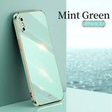 Cute Case for iPhone 6S and iPhone 6 iPhone 6S Case 4.7 Inch iPhone 6 Case 4.7 Durable Silicone Case Slim Fit Lightweight Thin Cover Sturdy Anti-Scratch Protective Phone Case (Green)