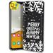 TalkingCase Slim Case Compatible for Samsung Galaxy A13 5G Glass Screen Protector Incl Merry Christmas Print Lightweight Flexible Soft USA