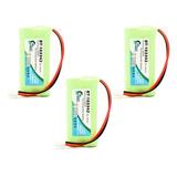 3x Pack - UpStart Battery AT&T CL83351 Battery - Replacement for AT&T Cordless Phone Battery (700mAh 2.4V NI-MH)