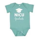 Inktastic Graduation Hat-nicu Graduate Boys or Girls Baby Bodysuit