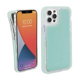 iHome Magnetic Silicone Velo Case: Premium Silicone Lightweight Ultra Slim Shock Absorbent Velo Protective Case MagSafe Compatible (iPhone 12 Pro Max Mint)