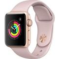 Restored Apple Watch Series 3 38MM Rose Gold - Aluminum Case - Pink Sand Sport Band (Refurbished)