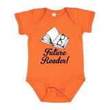 Inktastic Future Reader Book Gift Boys or Girls Baby Bodysuit