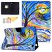 UUCOVERS Case for All-New Amazon Fire 7 Tablet (Only fit 12th Generation 2022 Release) Premium PU Leather Case Multi-Viewing Angles Stand Shockproof Smart Cover with Auto Sleep/Wake Color Tree